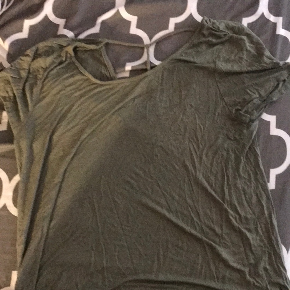 Brand new olive green shirt